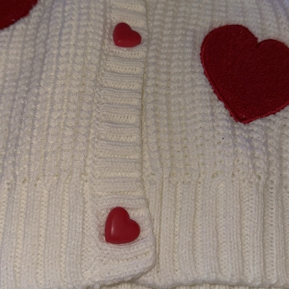 Forever and ever Valentine’s Day, heart and bow cardigan. 🎀♥️🎀♥️🎀 - Picture 3 of 9